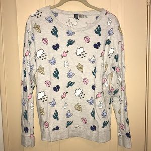 H&M Divided Graphic Sweatshirt